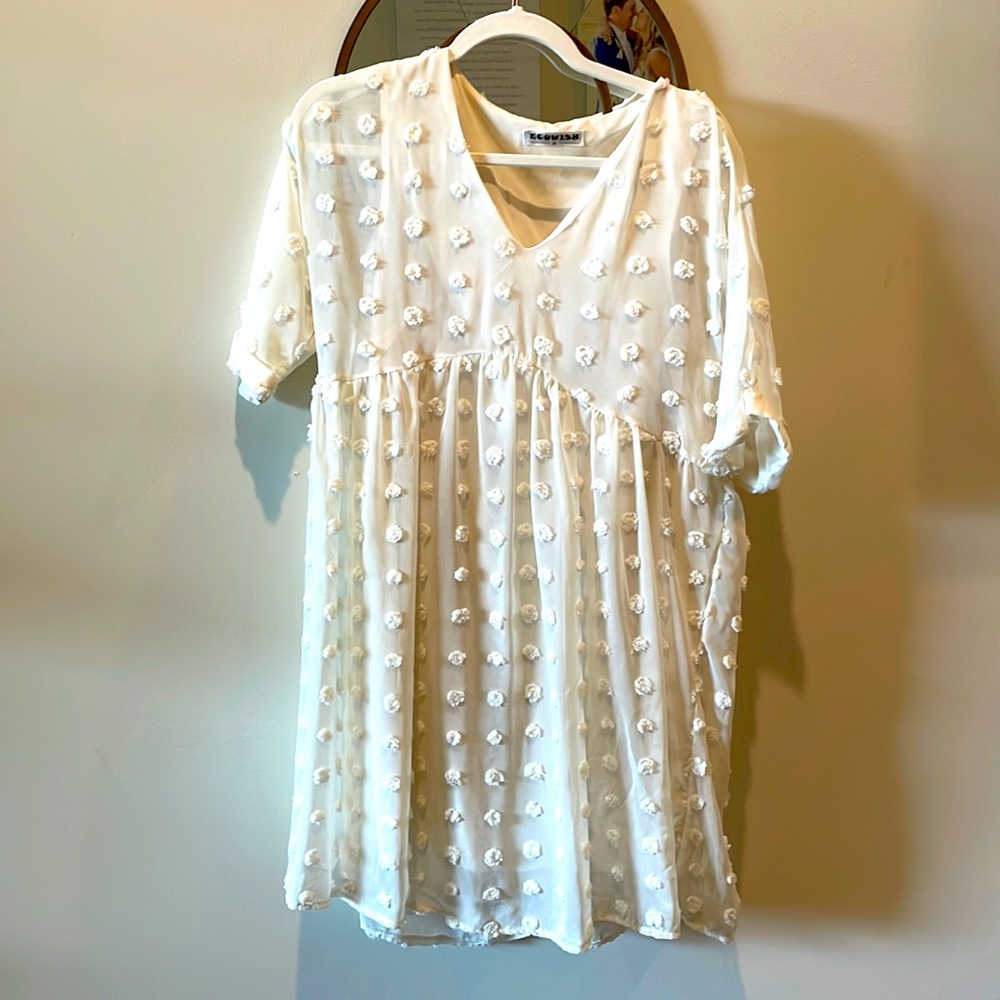 Cream dress